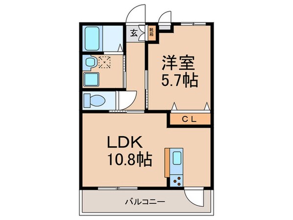 ルネスパークの物件間取画像